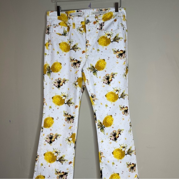 Anthropologie PILCRO Lemon Grove Print Jean - Picture 5 of 16
